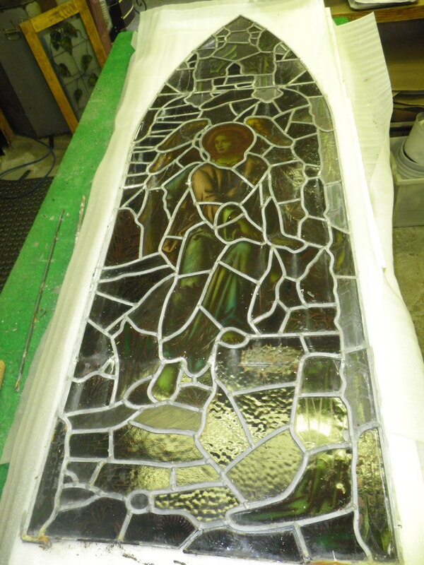 Panel ready to be restored